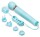 Le Wand Powerful Plug-In Vibrating Massager Blue