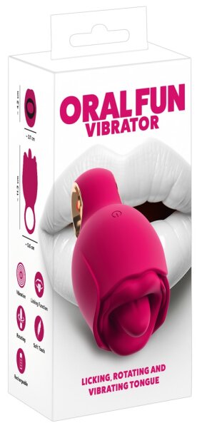 You2Toys Oral Fun Vibrator Licking and Vibrating Tongue