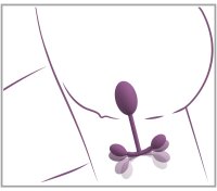 You2Toys Vaginal Trainer with Bouncing Weights