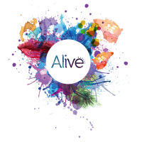 ALIVE Black & White Fox Tail