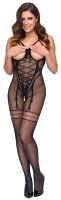 Fantasy by Cottelli Catsuit ouvert aus feinen Netzmaschen S-L