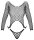 Fantasy by Cottelli Body mit modisch großen Maschen S-L