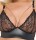 Cottelli CURVES Set mit Soft-BH und Slip ouvert aus weicher elastischer Spitze
