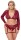 Cottelli CURVES Set mit Langarm-Top & Straps-Slip