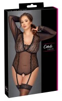 Cottelli CURVES Body aus feinem Powernet mit Einsätzen