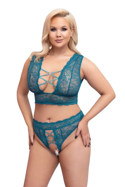 Cottelli CURVES Set aus feiner weicher Spitze