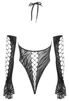 Fantasy by Cottelli Body mit langen Handschuhen S-L