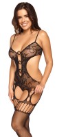 Fantasy by Cottelli Catsuit in Straps-Optik S-L