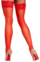 Cottelli LEGWEAR Strümpfe mit breitem Spitzen-Abschluss