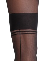 Cottelli LEGWEAR Strumpfhose in Spitzenoptik