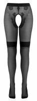 Cottelli LEGWEAR Strumpfhose in Spitzenoptik