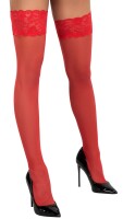 Cottelli LEGWEAR Halterlose Strümpfe mit breitem...