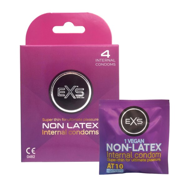 EXS Internal non-latex condom lace straps