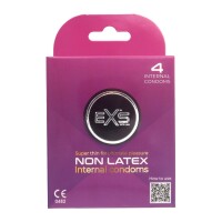 EXS Internal non-latex condom lace straps