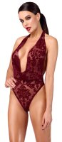Noir Body Kink Royal mit samtigen Flockprint