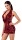 Noir Kleid Kink Royal transparentes Neckholder-Minikleid