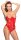 Cottelli LINGERIE Set in feurigem Rot und feinem Materialmix
