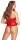 Cottelli LINGERIE Set in feurigem Rot und feinem Materialmix