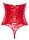 Cottelli LINGERIE Set in feurigem Rot und feinem Materialmix