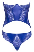 Cottelli LINGERIE Set in strahlendem Royalblau und feinem Materialmix