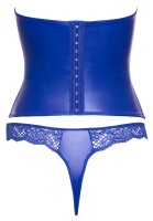 Cottelli LINGERIE Set in strahlendem Royalblau und feinem Materialmix