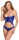 Cottelli LINGERIE Set in strahlendem Royalblau und feinem Materialmix