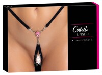 Cottelli LINGERIE String ouvert mit offenem Dreieck hinten S-L