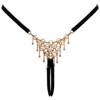 Cottelli LINGERIE String ouvert mit filigranem Schmuckdesign S-L