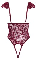 Cottelli LINGERIE Body ouvert aus weicher Stretch-Blütenspitze