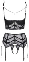 Cottelli LINGERIE Set mit abnehmbarer Strass-Schmuckkette