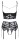 Cottelli LINGERIE Set mit abnehmbarer Strass-Schmuckkette