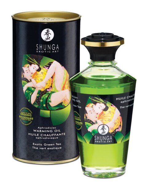 SHUNGA Intimate Kisses Öl Organica Green Tea 100ml
