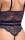 Cottelli LINGERIE Body mit Strapsen und Schenkel-Harnessen