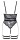 Cottelli LINGERIE Body mit Strapsen und Schenkel-Harnessen