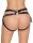 ZADO Strap-on-Jock aus Leder mit 2 Einsetz-Metallringen inklusive